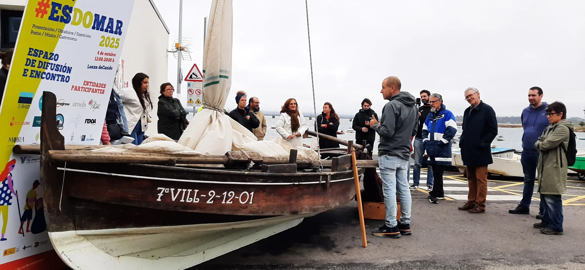 Charla de Alberte Mozo sobre as embarcacións tradicionais